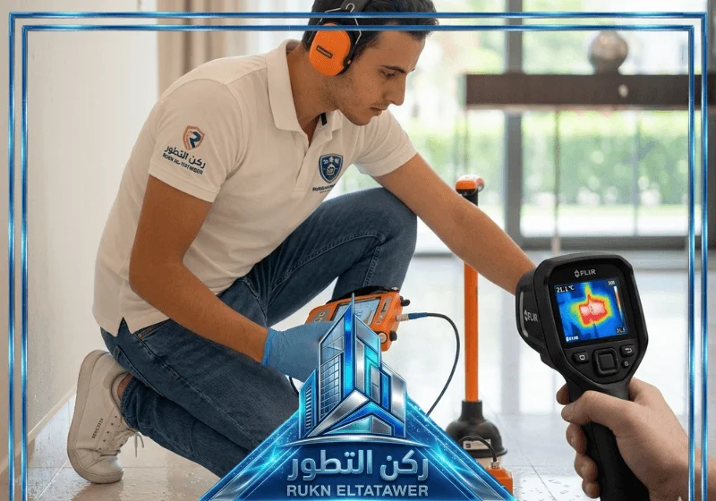كشف تسربات المياه في تنومة | شركة ركن التطور