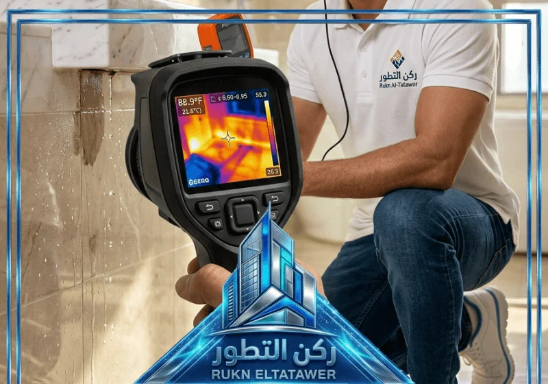 شركة كشف تسربات المياه في العين – ركن التطور للكشف بدون تكسير 2026