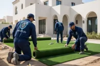 شركة تركيب عشب صناعي في أبوظبي
