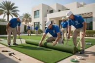 شركة تركيب عشب صناعي في أبوظبي