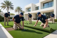 شركة تركيب عشب صناعي في أبوظبي