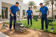 شركة تركيب عشب صناعي في أبوظبي