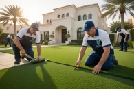 شركة تركيب عشب صناعي في أبوظبي