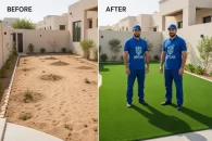 شركة تركيب عشب صناعي في أبوظبي