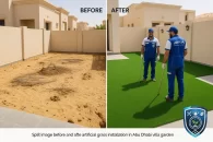 شركة تركيب عشب صناعي في أبوظبي